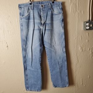 Vintage Rustler Jeans Light Wash 38x30